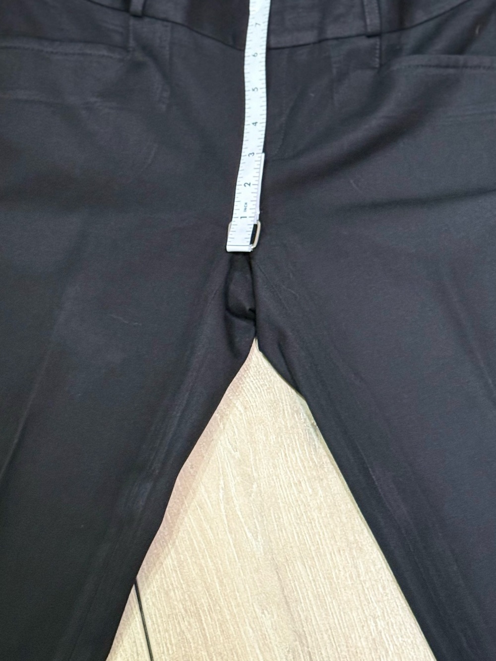 Banana Republic Sloan Black Slim Ankle Pants Tailored Trousers Size 0 - Picture 9 of 11